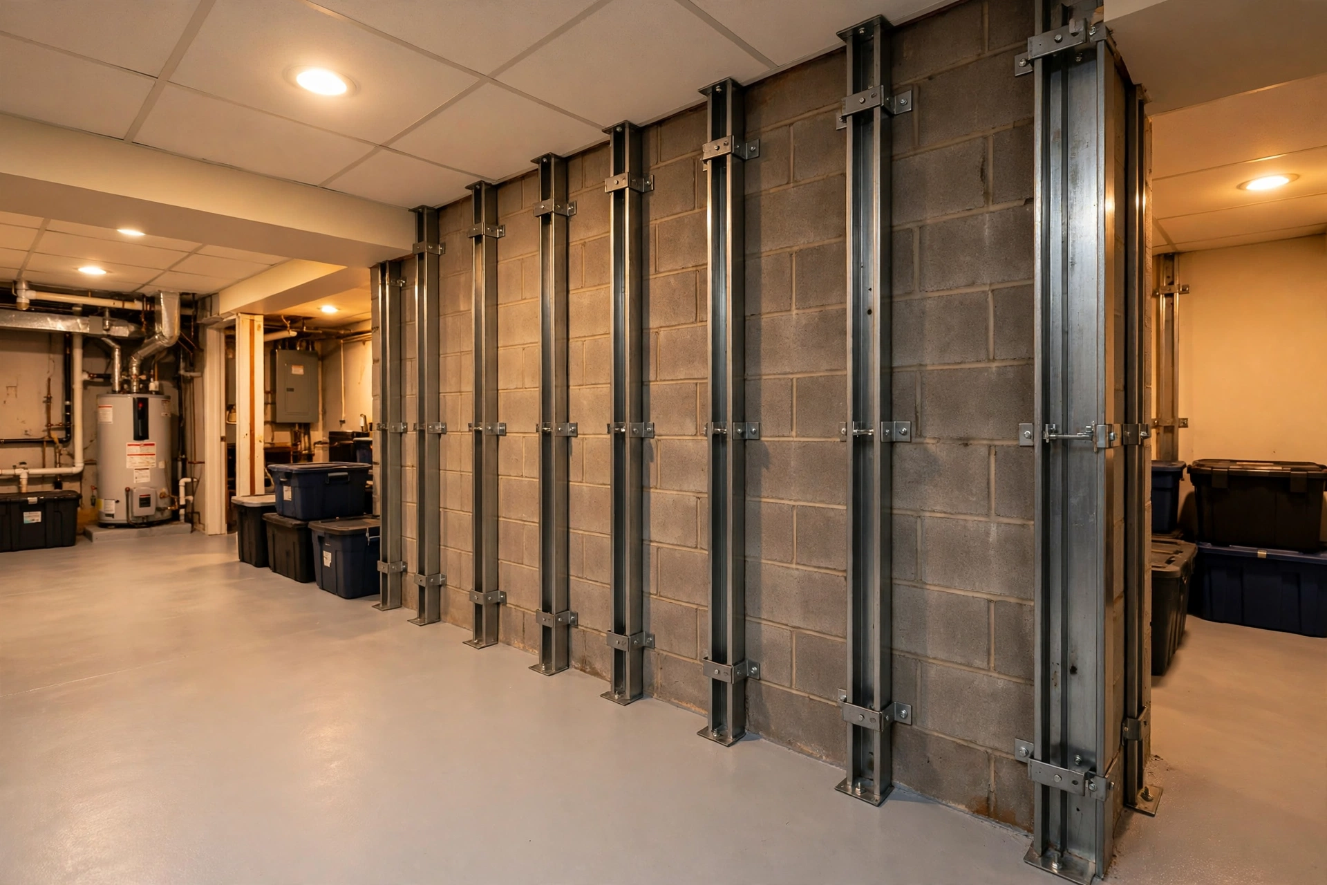 Bowing Wall Repair —  Bowing Wall Repair in Fairwood by Bowie Foundation Repair Company