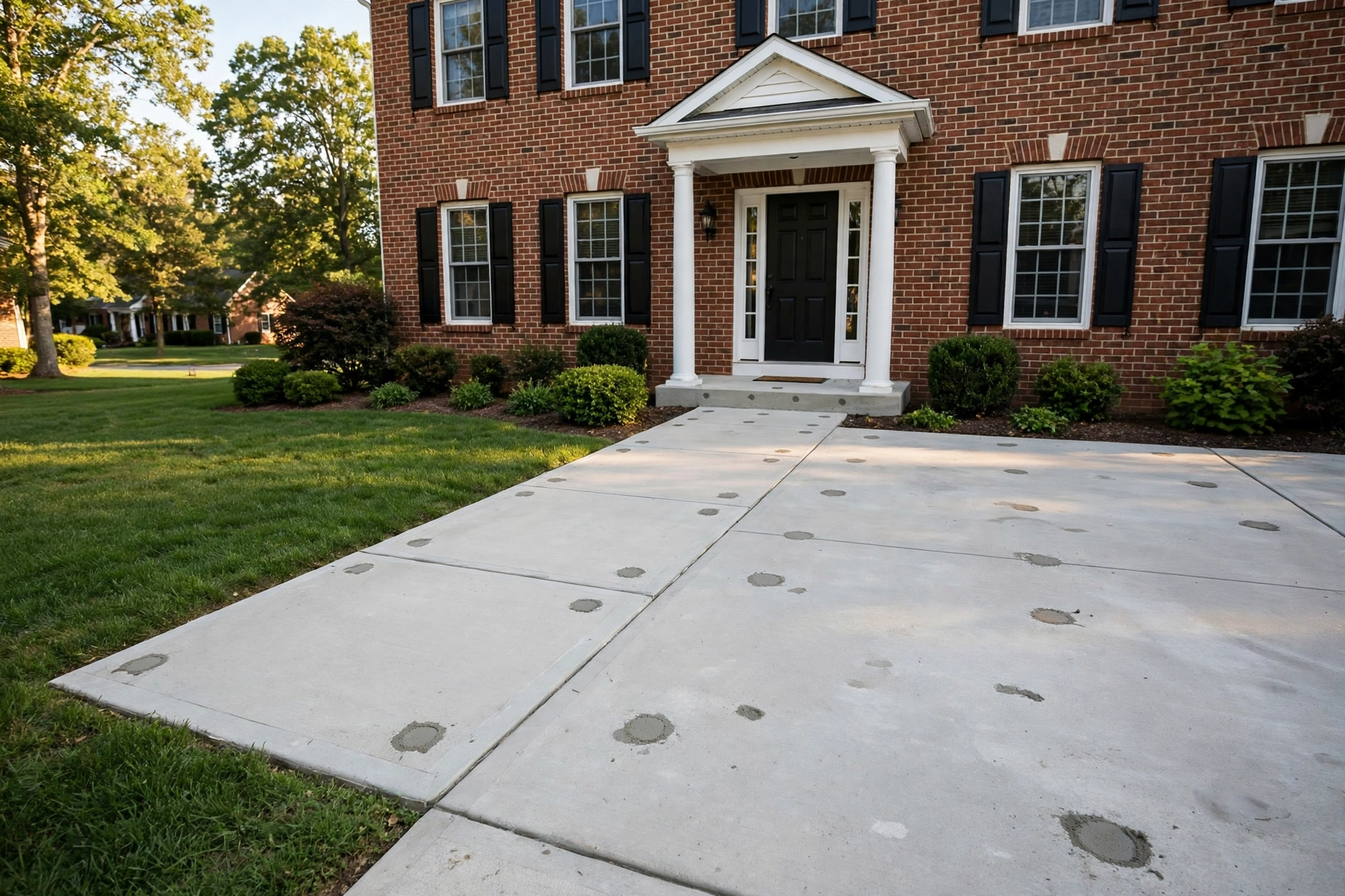 Concrete Lifting and Leveling —  Concrete Lifting and Leveling in Old Town Bowie by Bowie Foundation Repair Company