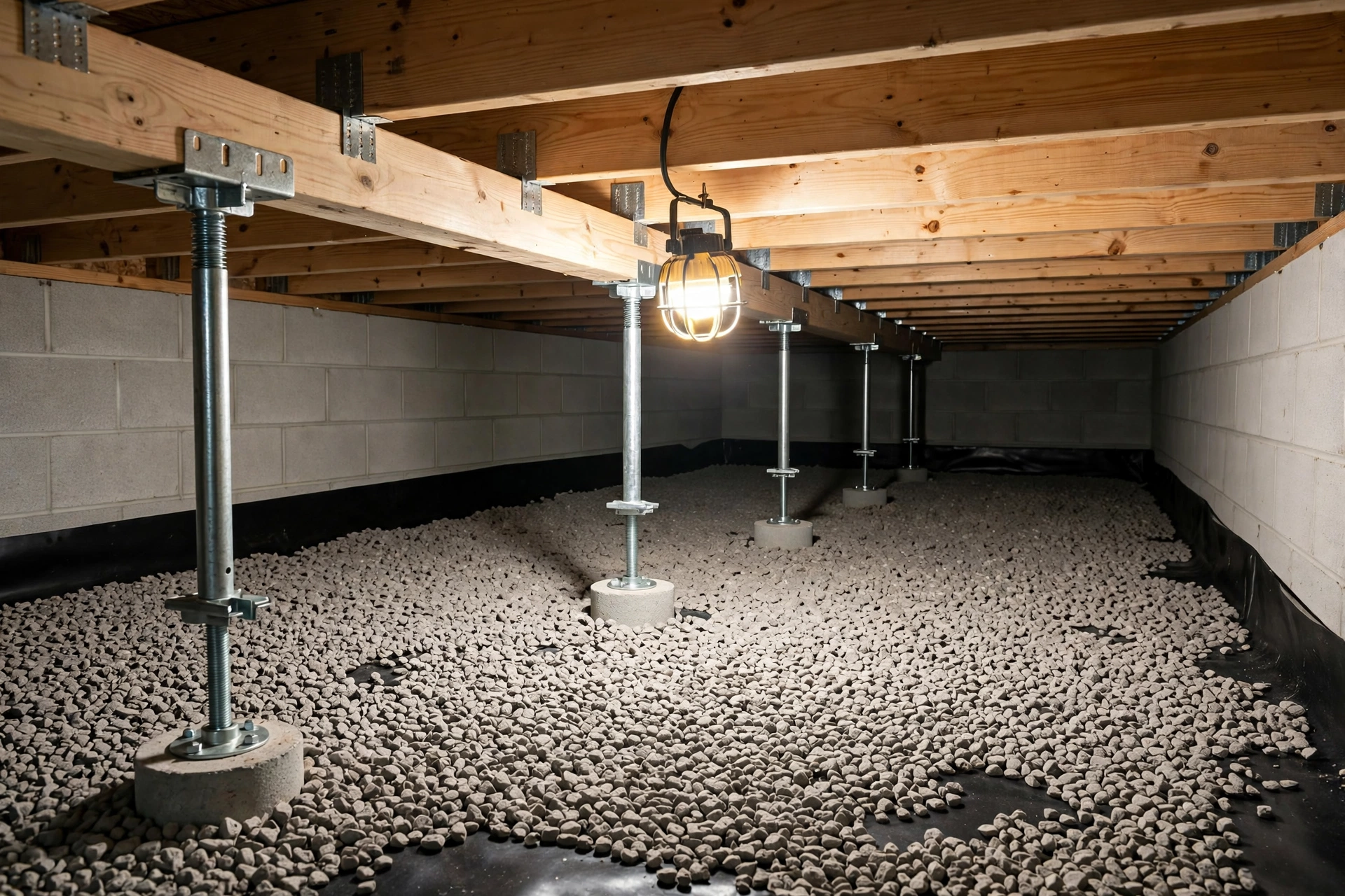 Crawl Space Repair —  Crawl Space Repair in Melford by Bowie Foundation Repair Company
