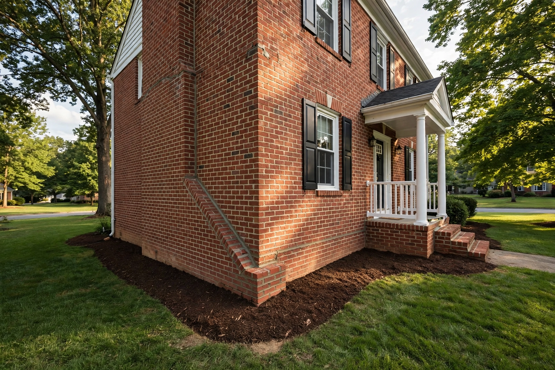 Foundation Settlement Repair —  Foundation Settlement Repair in White Marsh by Bowie Foundation Repair Company