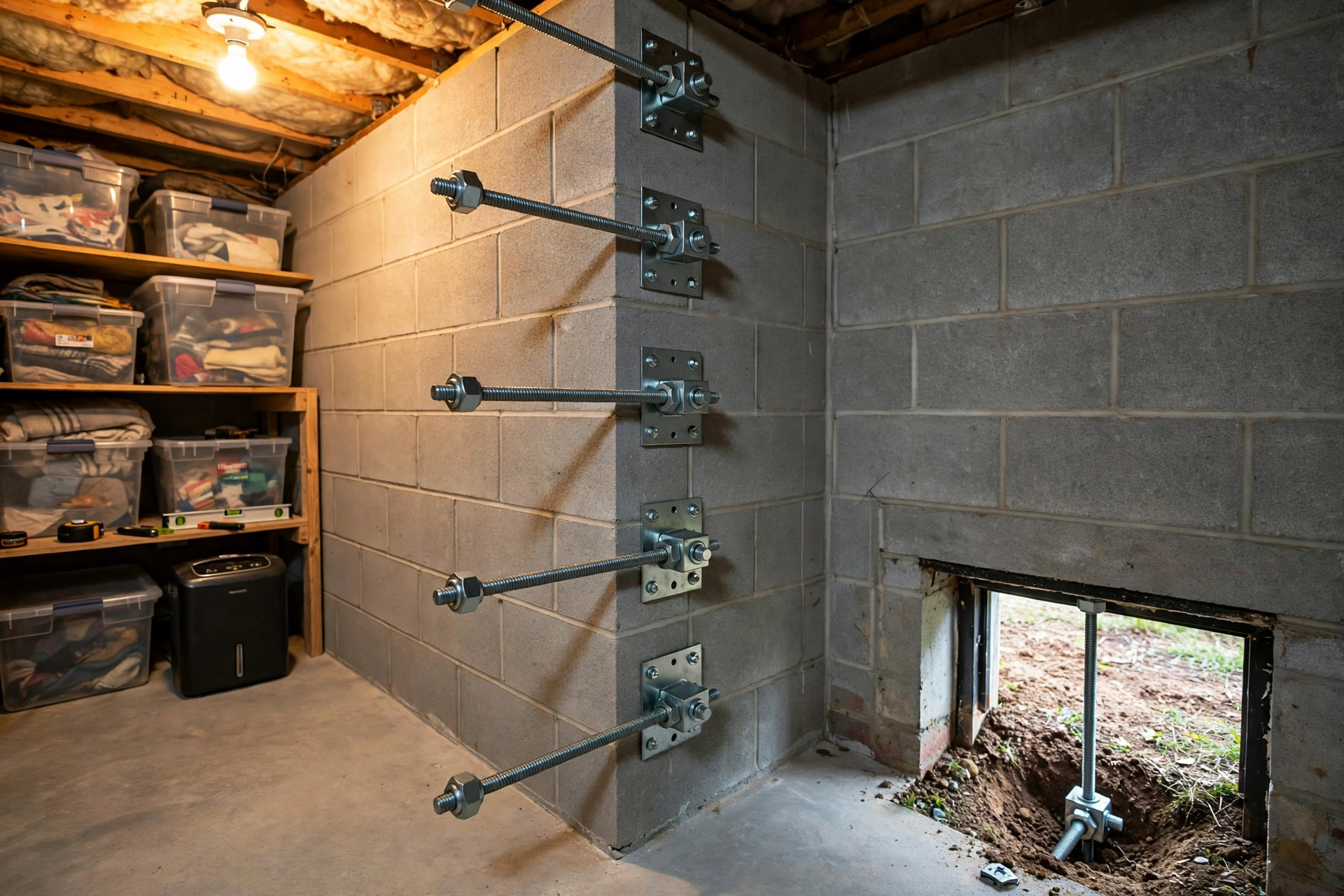 Wall Anchor Installation —  Wall Anchor Installation in Somerset by Bowie Foundation Repair Company